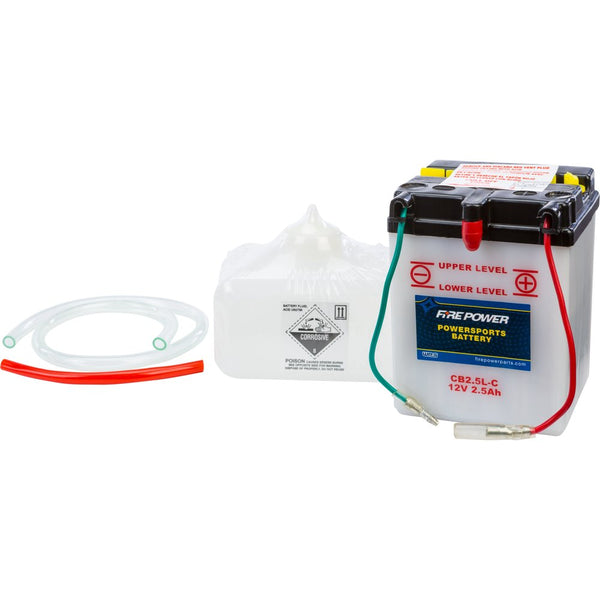 Fire Power Battery W/Acid Cb2.5l C 12v Heavy Duty