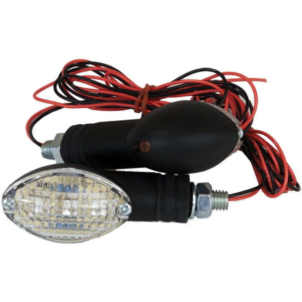 Fire Power Cat Eye Marker Light Set Led Black