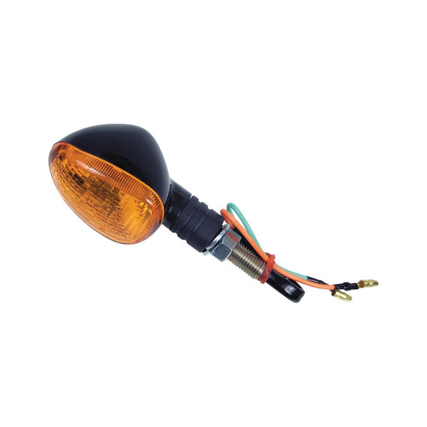 Fire Power Oval Marker Light Rear Black