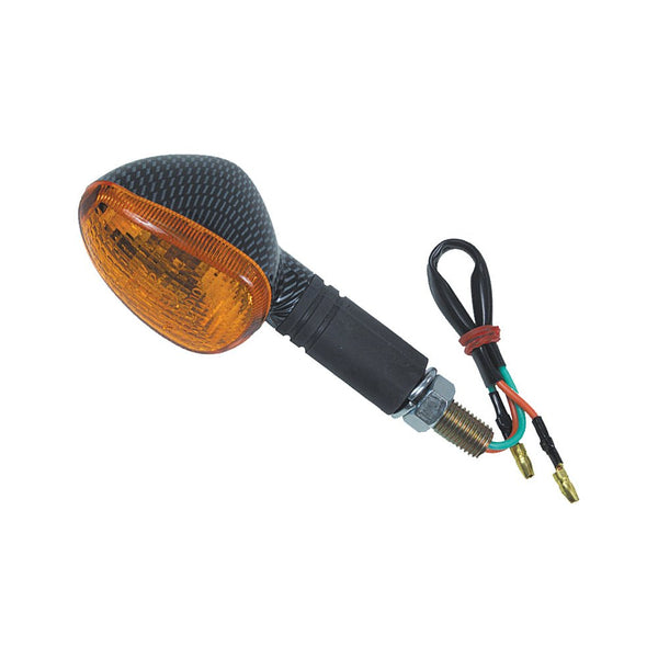 Fire Power Oval Marker Light Front Carbon