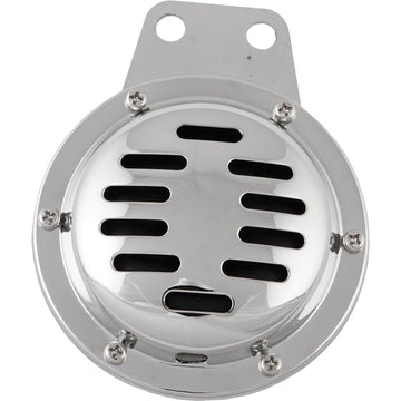 Universal 12 Volt Horn Chrome 4"