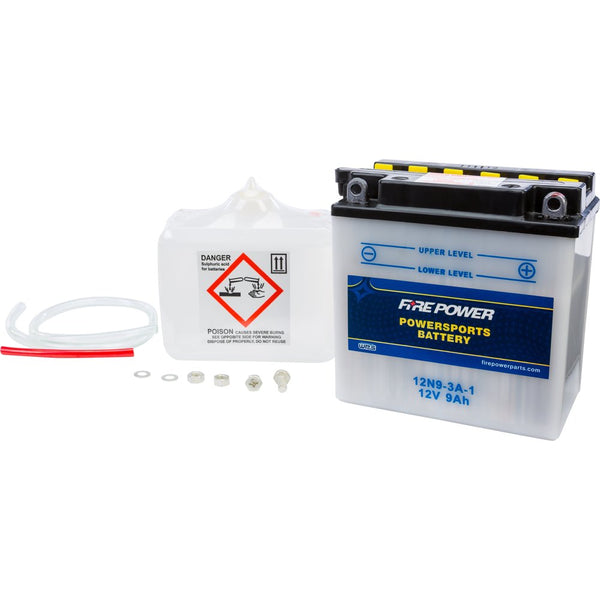 Fire Power Battery W/Acid 12n9 3a 1 12v