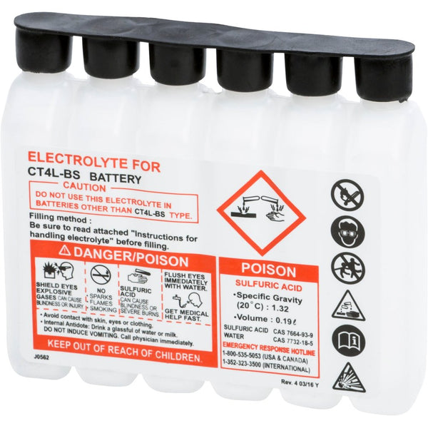Fire Power Sealed Battery Electrolyte Pack 186cc