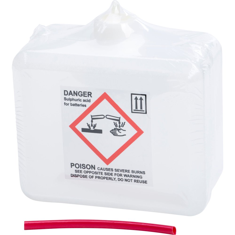 Non Sealed Battery Electrolyte Pack 850cc