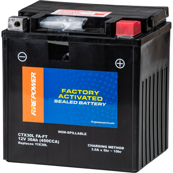Fire Power Battery Ctx30l (Fa) Ft Sealed Factory Activated