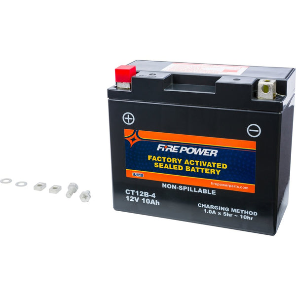 Fire Power Battery Ct12b 4 Sealed Factory Activated