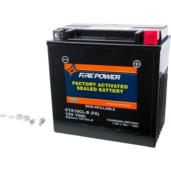 Fire Power Battery Ctx16cl B Sealed Factory Activated