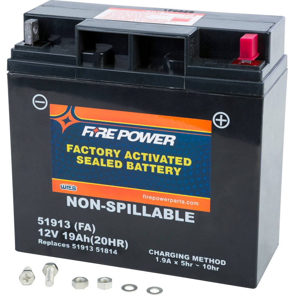 Battery 51913 Sealed Factory Activated