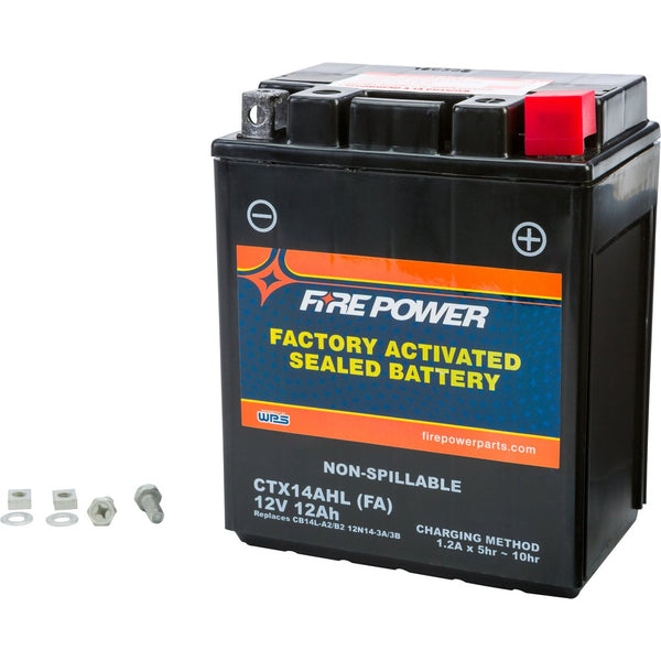 Fire Power Battery Ctx14ahl/Cb14l A2 Sealed Factory Activated
