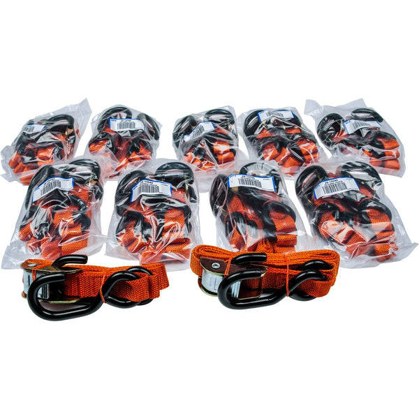 Fire Power 1" Tie Down Orange 10/Pairs