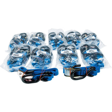 1" Tie Down Blue 10/Pairs