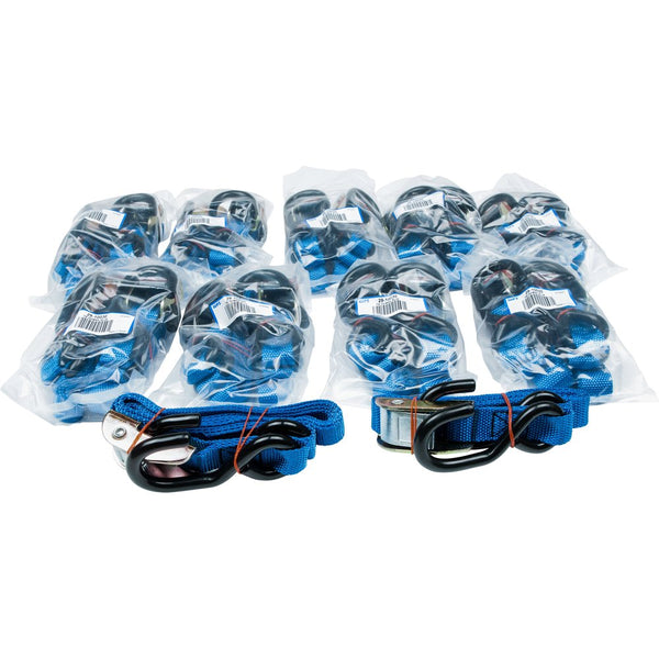 Fire Power 1" Tie Down Blue 10/Pairs