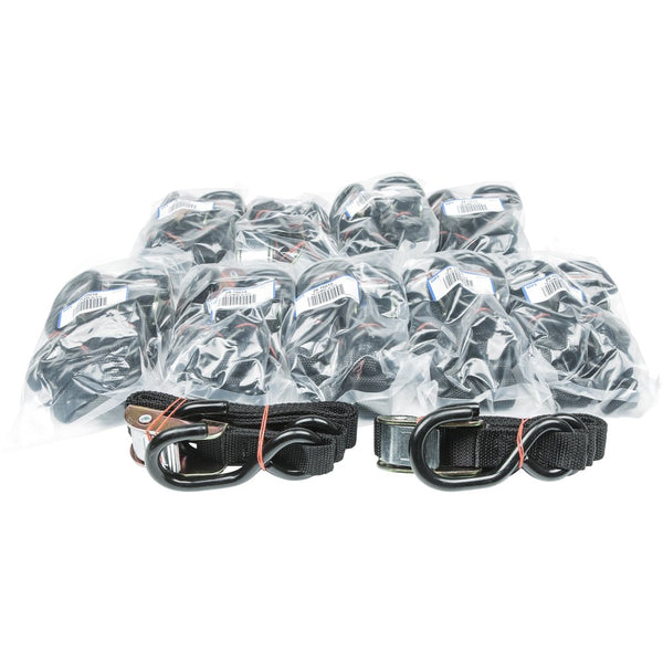 Fire Power 1" Tie Down Black 10/Pairs