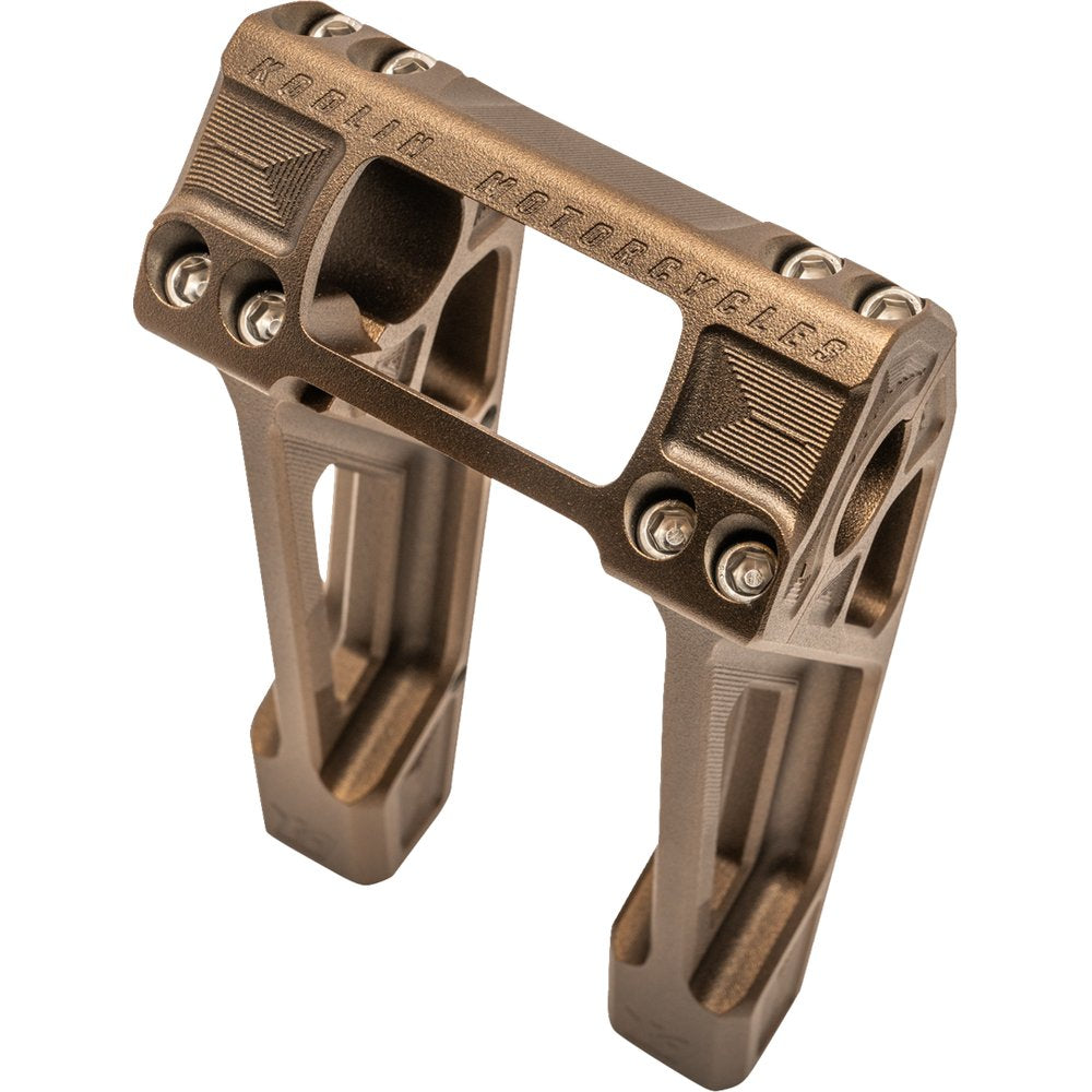 KODLIN USA Fastback Risers - 10" - Bronze K55121B