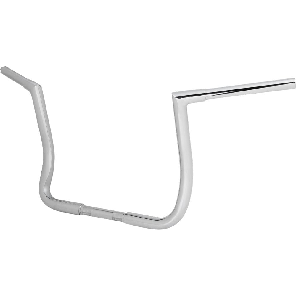 LA CHOPPERS Pre-Wired Twin Peaks Handlebar - 1-1/4" x 12" - Chrome LA-7361-12W