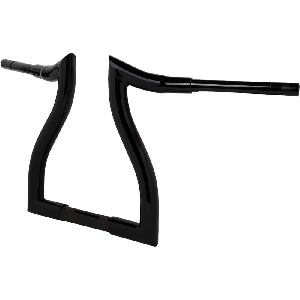 LA CHOPPERS Pre-Wired Hammerhead Handlebar - 12" - Black LA-7316-12BW