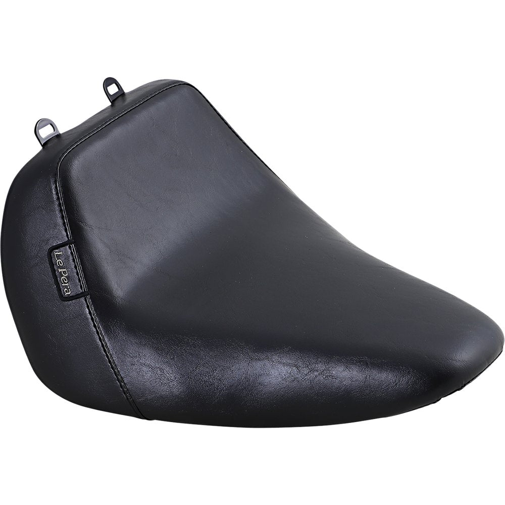 LE PERA Bare Bones Solo Seat - Smooth - Black - FLFB/S '18-'23 LYO-007