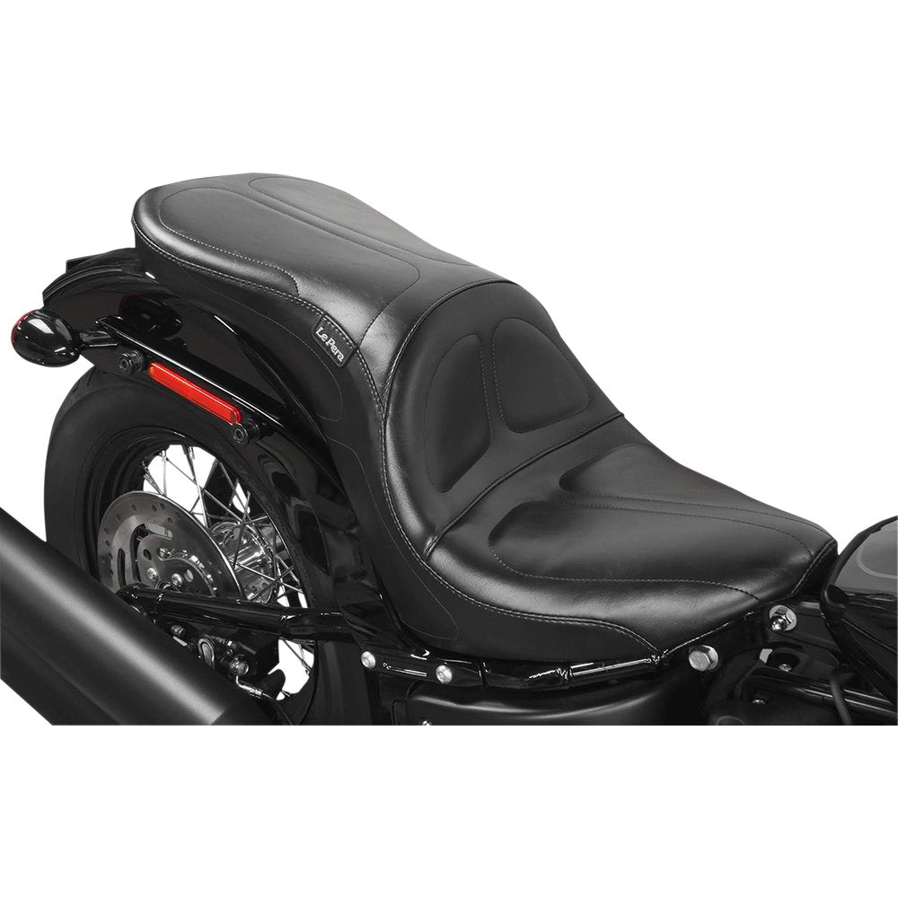 LE PERA Maverick Seat - without Backrest - Stitched - Black - FL '18-'23 LYX-910