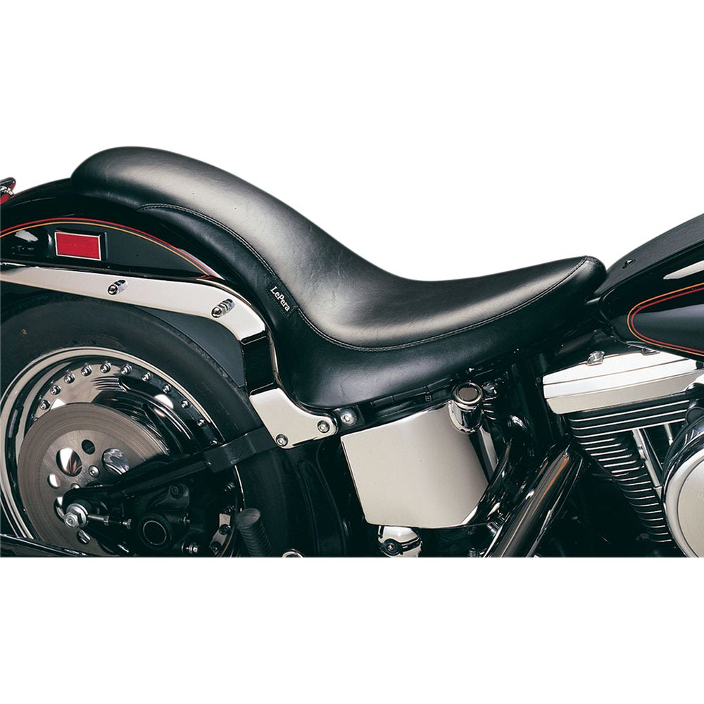 LE PERA King Cobra 2-Up Seat - Black - Softail '00-'17 LX-890