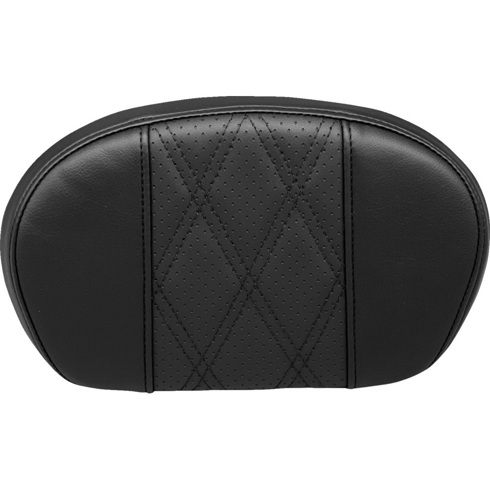 LE PERA Sissy Bar Pad - Medium - GT2/HR2 - Perforated Black L-SBP02GT/HR2