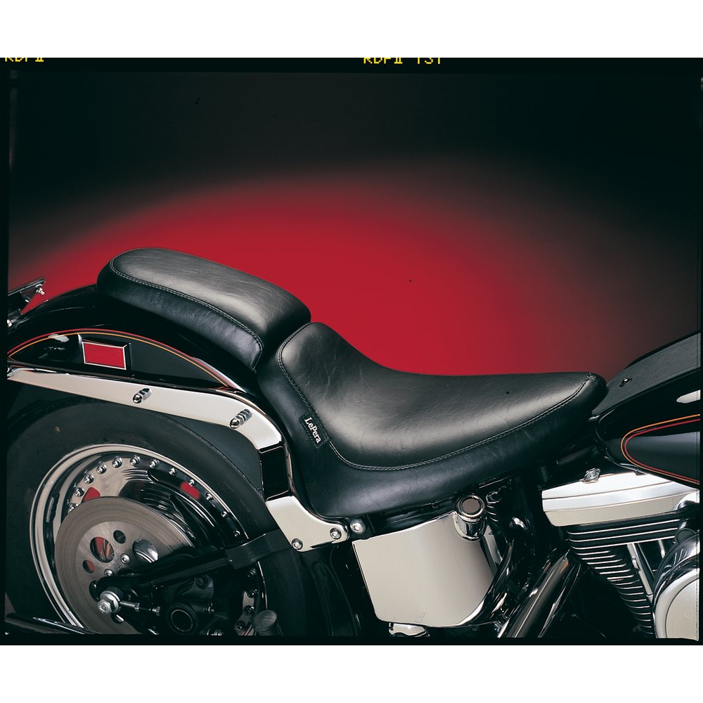 LE PERA Silhouette Solo Seat - Smooth - Black - Softail '84-'99 LN-850