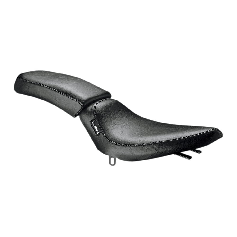 LE PERA Silhouette Solo Seat - Smooth - Black - FX/L '65-'84 LN-852