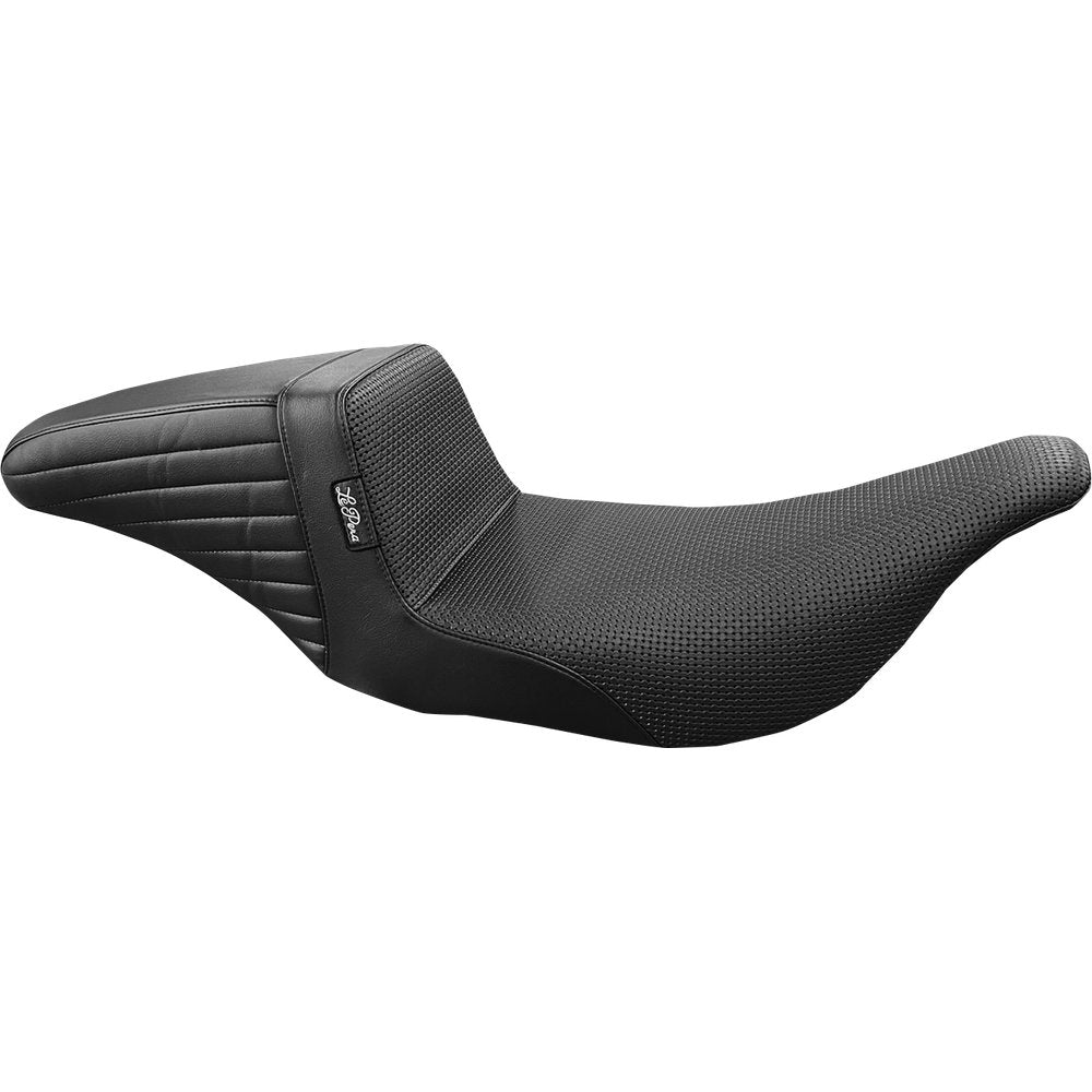 LE PERA Kickflip Seat - Basketweave - Black - FL '97-'07 LH-597BW