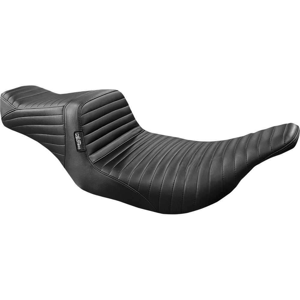 LE PERA Tailwhip Seat - Pleated - Black - FL '97-'07 LH-587PT