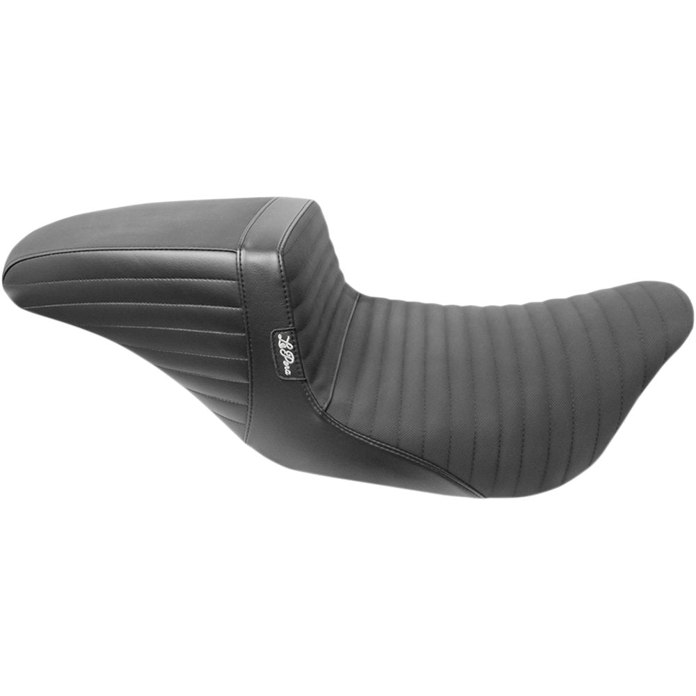 LE PERA Kickflip Seat - Pleated w/ Gripp Tape - Black - FL '08-'23 LK-597PTGP