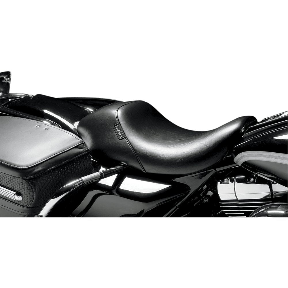LE PERA Bare Bones Up-Front Solo Seat - Black - FL '08-'23 LKU-005