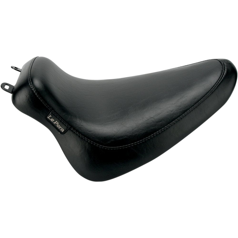 LE PERA Silhouette Solo Seat - Smooth - Black - FLST '08-'17 LXE-850