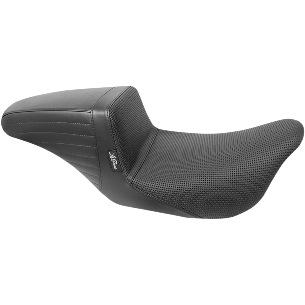 LE PERA Kickflip Daddy Long Legs Seat - Basketweave - Black - FL '08-'23 LK-597DLBW