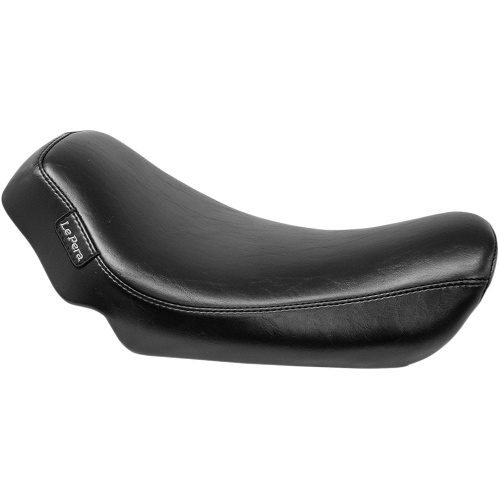 LE PERA Streaker Solo Seat - Smooth - Black - Dyna '06-'17 LK-351