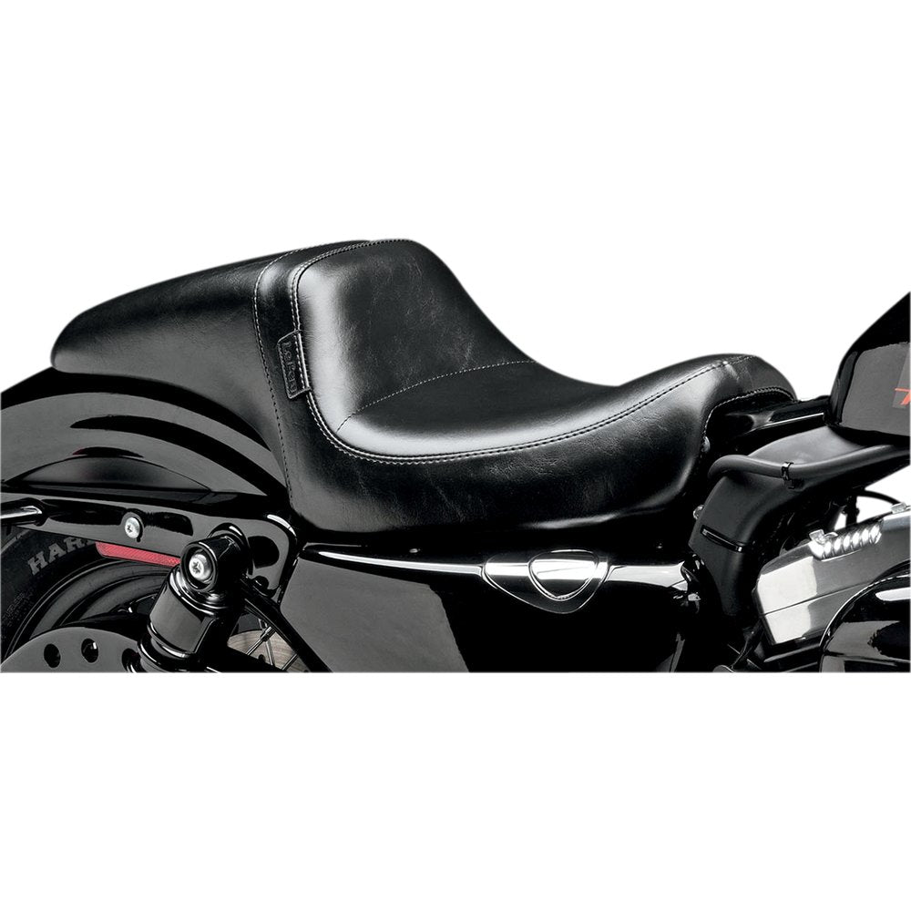 LE PERA Daytona Seat - Without Backrest - Smooth - Black - XL '04-'23 LK-542S