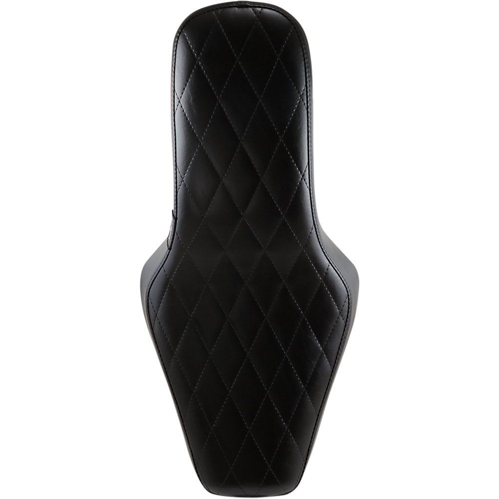 LE PERA Cobra Full-Length Seat - Diamond - Black - XL '04-'22 LK-076DM