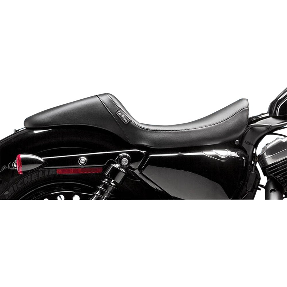 LE PERA Daytona Sport Daddy Long Legs Seat - Smooth - Black - XL '04-'22 LC-542DLS