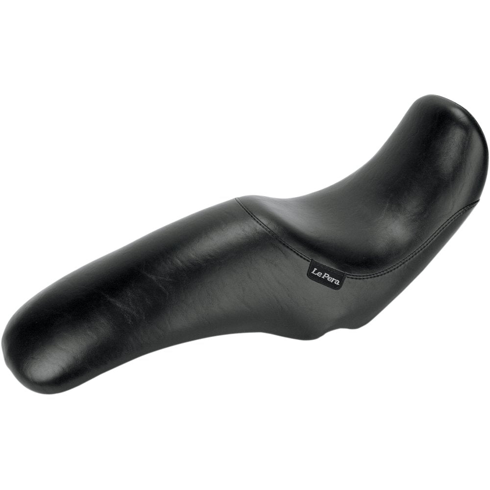 LE PERA Silhouette Up-Front Seat - Full-Length - Smooth - Black - Dyna '06-'17 LKU-861