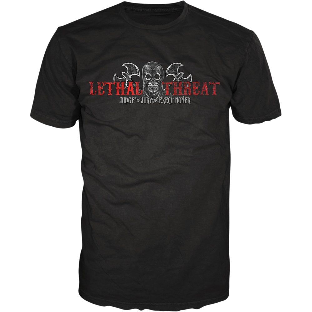 LETHAL THREAT Executioner T-Shirt - Black - XL LT20738XL