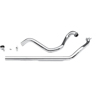 Shovel Independent Dual Headpipes `80 83 5 Spd Flt