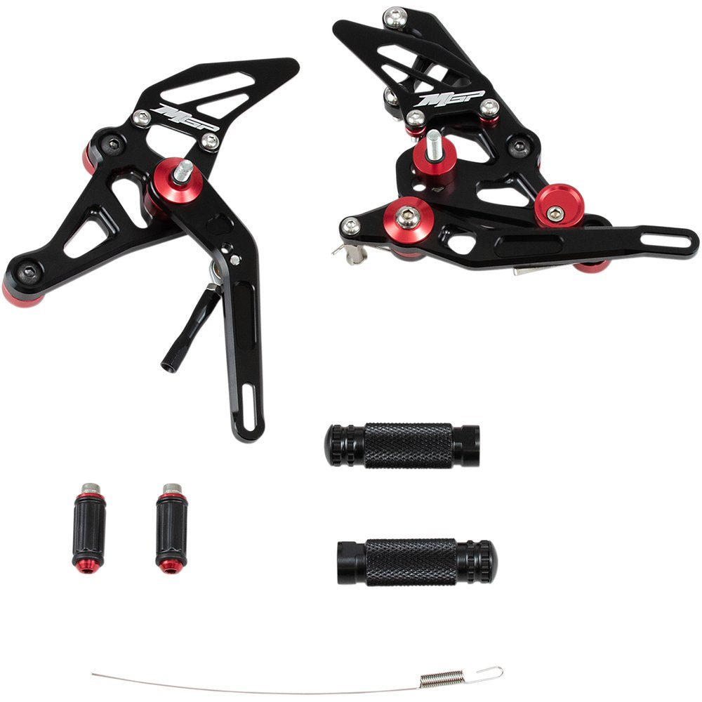 MGP MGP Rearset - Black - Yamaha 81401-2500