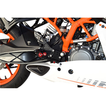 MGP MGP Rearset - Black - KTM 91401-2500