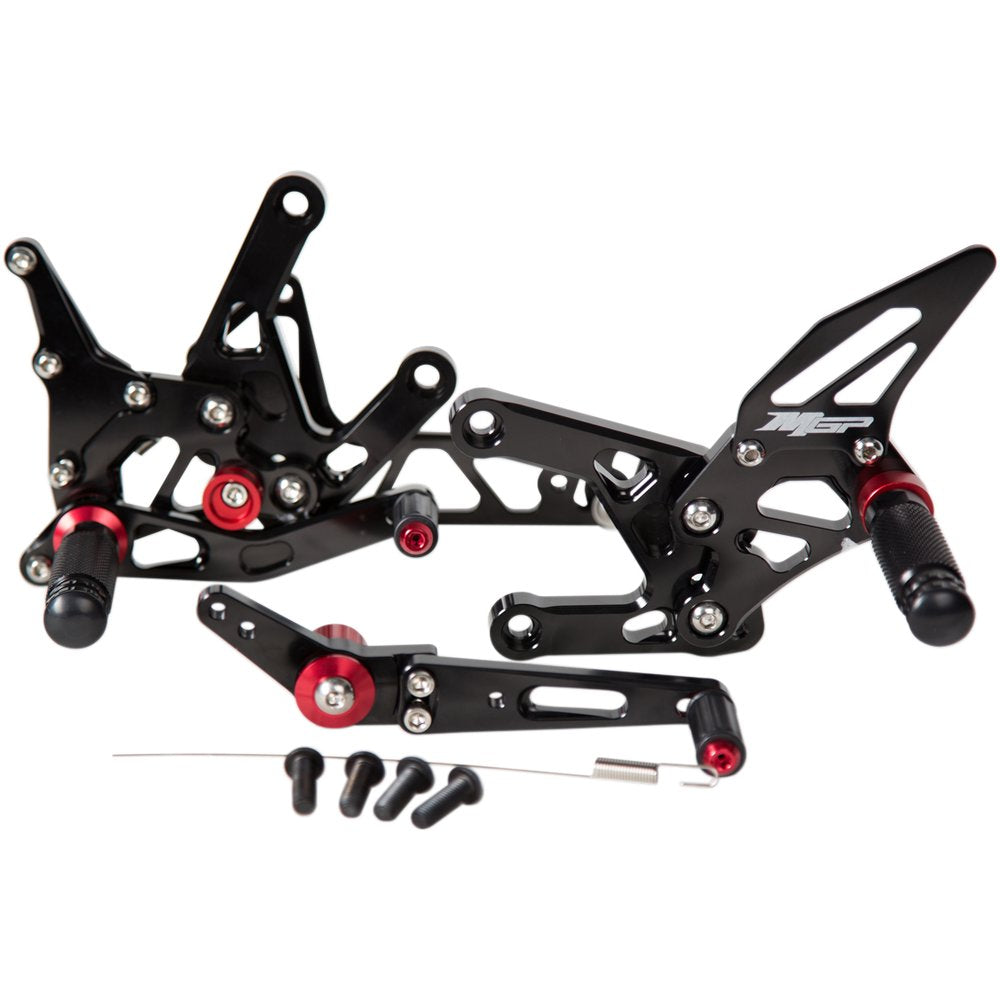 MGP MGP Rearset - Black - Yamaha 81501-2500