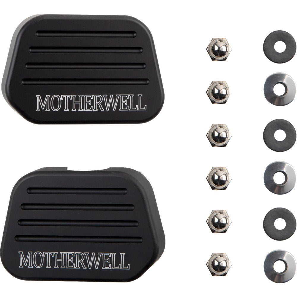 MOTHERWELL Luggage Rack For Tall Sissy Bar - Matte Black MWL-159-MB