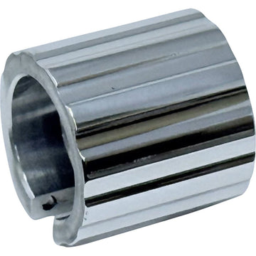 NAMZ Neutral Switch Cover - Vertical Milled - Polished - Big Twin NNSC-VO1-P