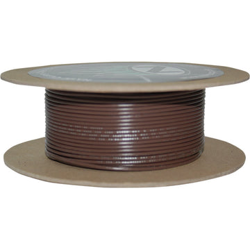 NAMZ 100' Wire Spool - 18 Gauge - Brown NWR-1-100