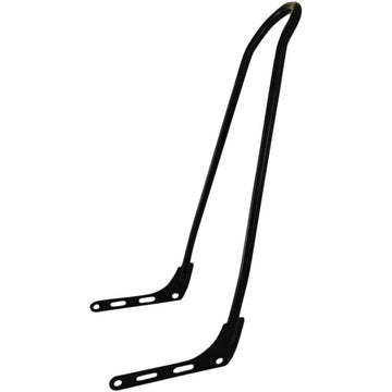 MOTHERWELL One-Piece Sissy Bar - Black MWL-156T-18-MB