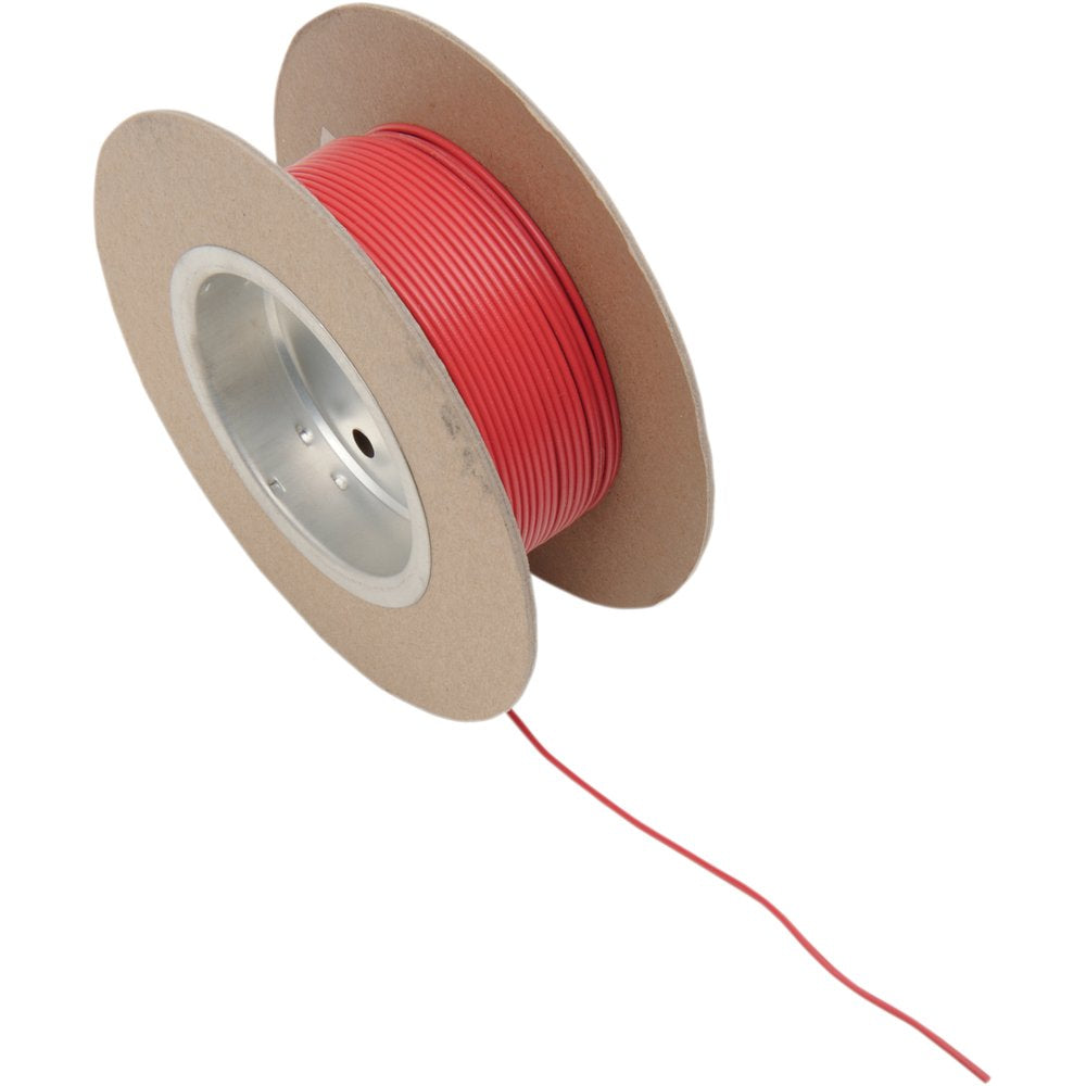 NAMZ 100' Wire Spool - 18 Gauge - Red NWR-2-100