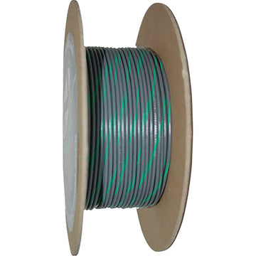 NAMZ 100' Wire Spool - 20 Gauge - Gray/Green NWR-85-100-20