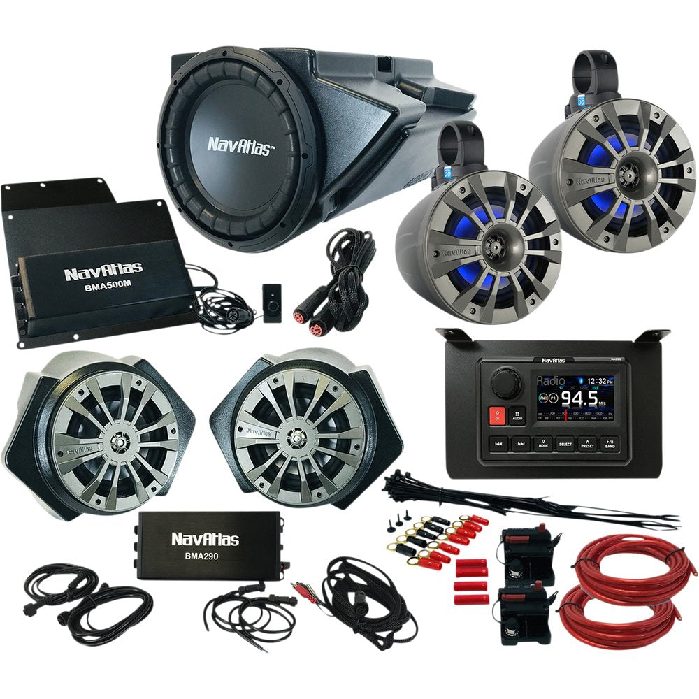 NAVATLAS Audio Kit - Zone 4 - Turbo S RZR3ZONE4S