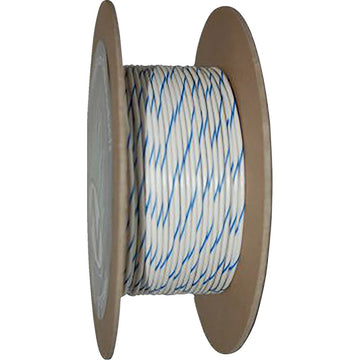 NAMZ 100' Wire Spool - 20 Gauge - White/Blue NWR-96-100-20